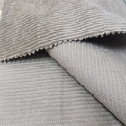 Light Grey Corduroy Fabric Flame - Retardant Tear Resistant 56/58'' Width