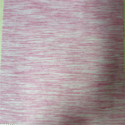 Polyester / Rayon 30s Tr Stretch Jersey Fabric Pink And White 160cm Width