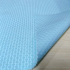 257GSM Cotton Dyed Fabric Light Blue Environmentally Friendly Dyeing