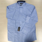 Yarn Dyed Stylish Casual Shirts 60% Cotton 40% Polyester Support For Custom