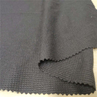165gsm Stretch Jersey Knit Fabric Excellent Moisture Absorption Black Color
