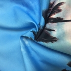 Twill Style Polyester Material Fabric Printed Peach Skin Twill Microfiber 150cm Width
