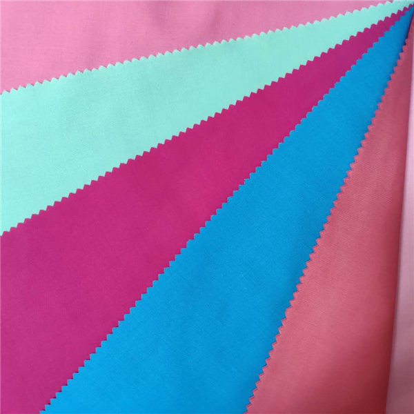 Brightly Colored Polycotton Dyed Fabric 80% Polyester 20% Cotton Not Easy Pilling