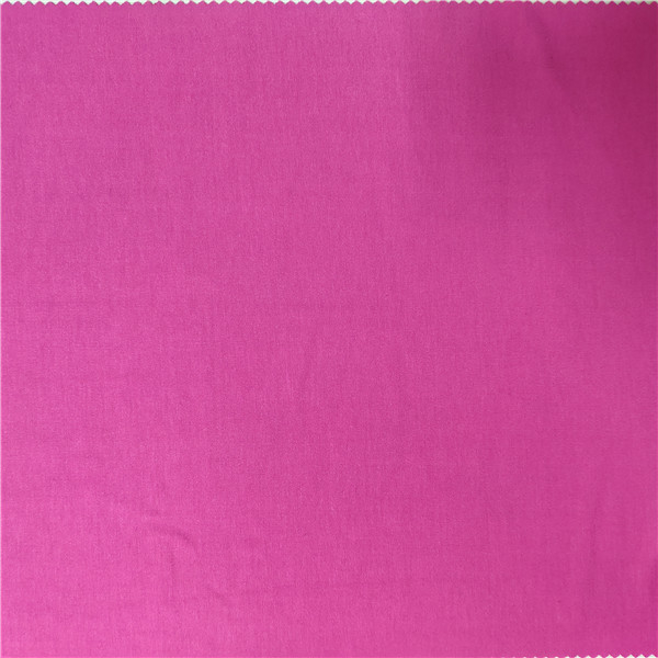 Dyed Lightweight Jersey Knit Fabric 70% Polyester 30% Rayon Rose Red Colr